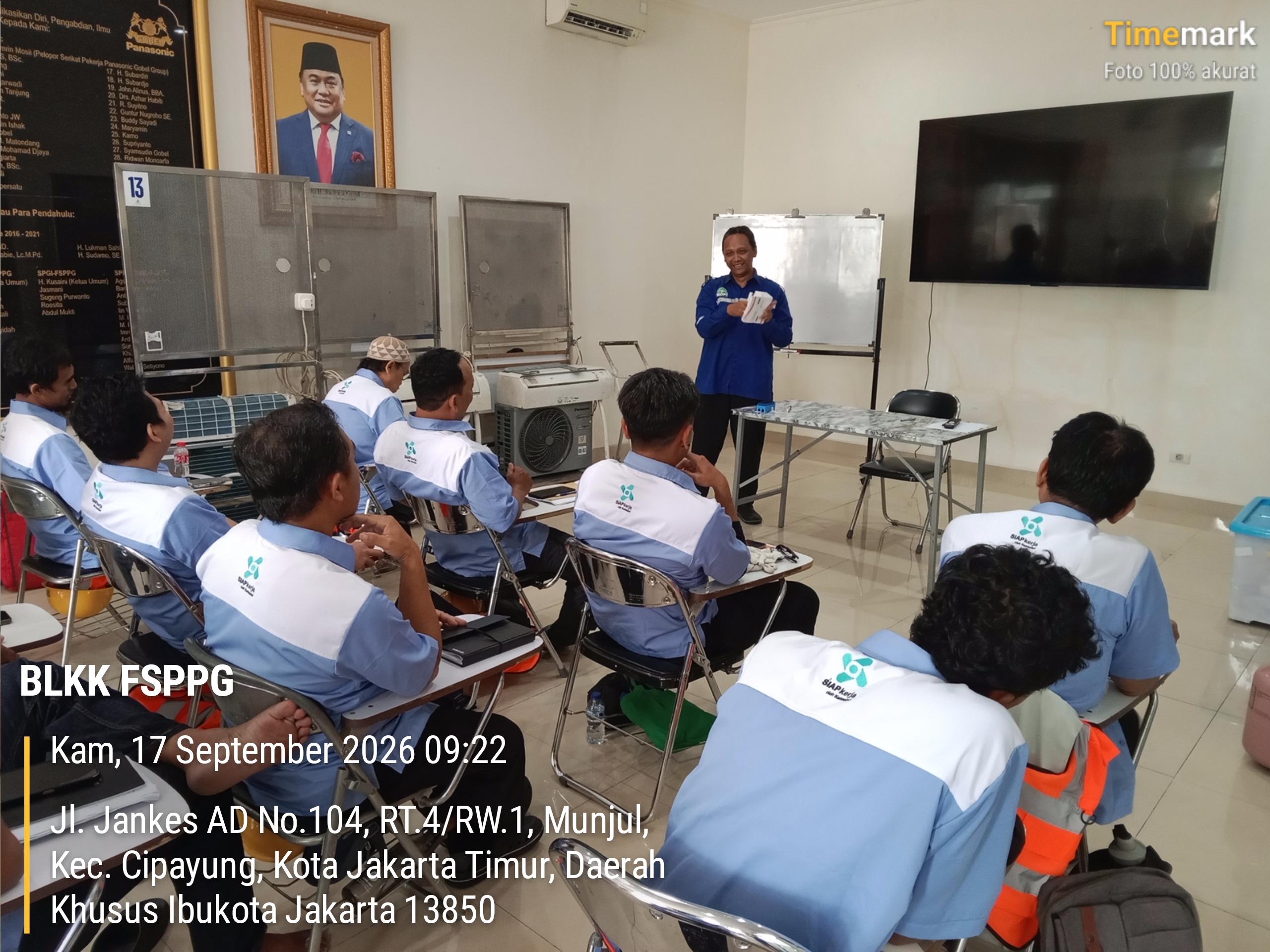 BLKK FSP Panasonic Gobel Gelar Pelatihan AC Residensial Level IV