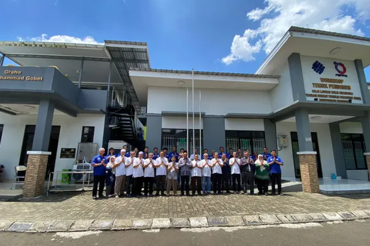 Silaturahmi Ramadhan Teknisi Koperasi Jasa Pekerja Indonesia Pohon Pisang dan Instruktur Balai Tenaga Kerja Komunitas FSP Panasonic Gobel