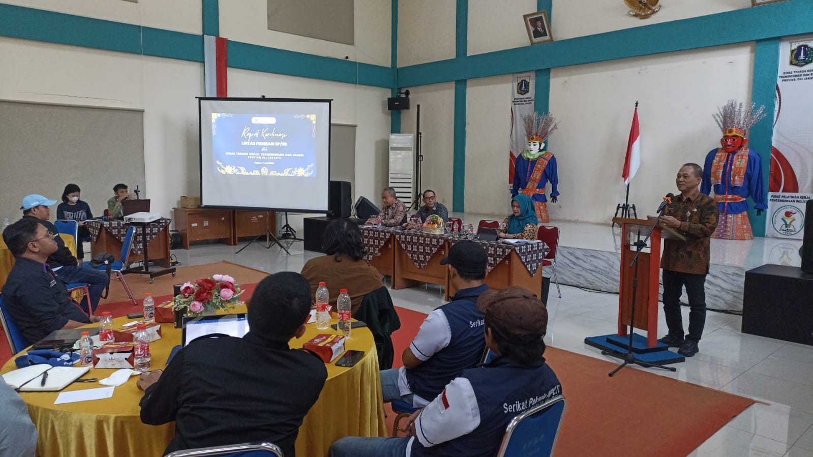 Rapat Koordinasi Lintas Federasi Serikat Pekerja/Serikat Buruh DKI Jakarta 2026