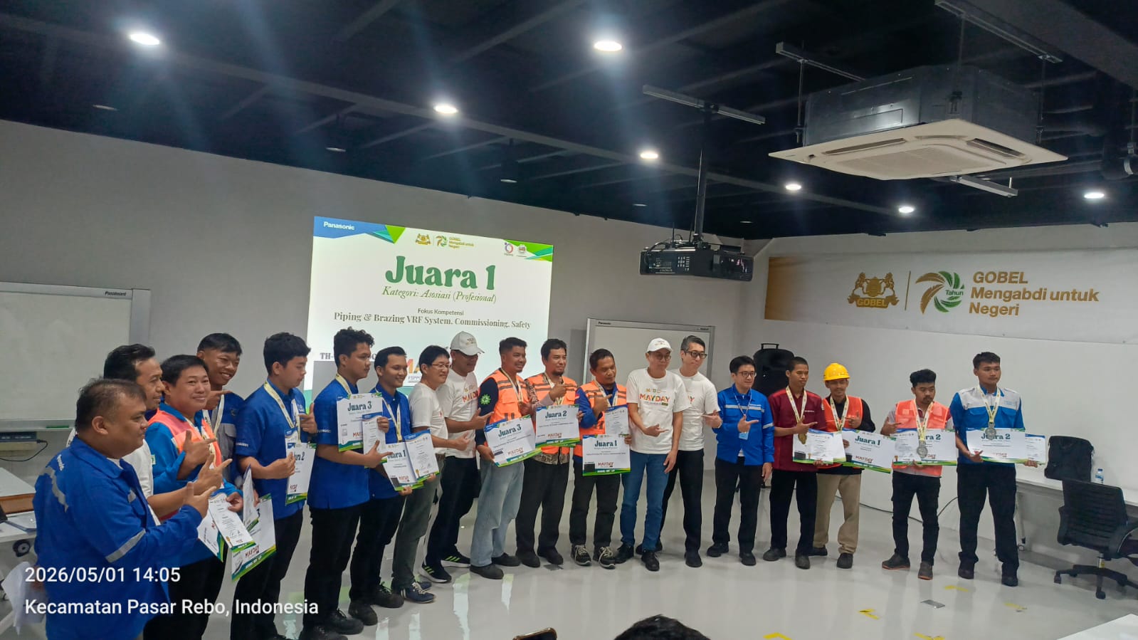 Panasonic Gobel Gelar Lomba Teknisi AC untuk Peringati Hari Buruh 2026 dan 70 Tahun Gobel Mengabdi pada Negeri