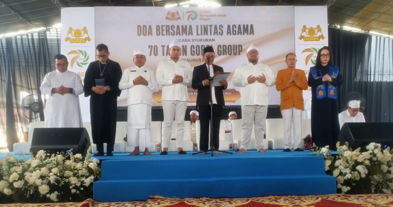 Do'a Lintas Agama Syukuran 70 Tahun Gobel Mengabdi Pada Negeri