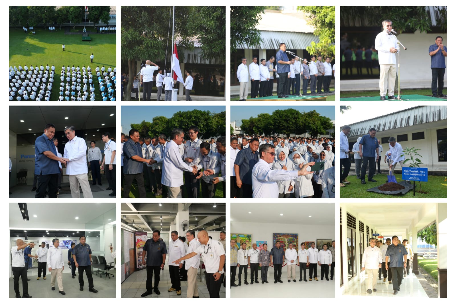 APEL BESAR PT PANASONIC MANUFACTURING INDONESIA Memperkuat Patriotisme dan Semangat Hubungan Industrial Pancasila